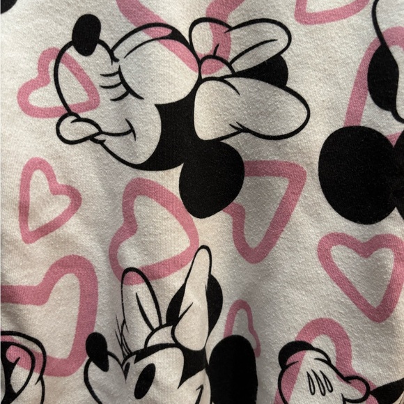 Zara Disney Minnie Mouse Sweatshirt Size 3 to 4 Years Old - Picture 3 of 5